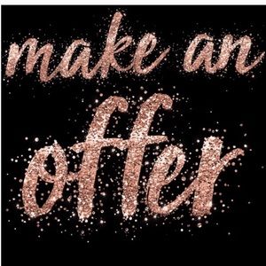 OFFERS WELCOMED 🍸